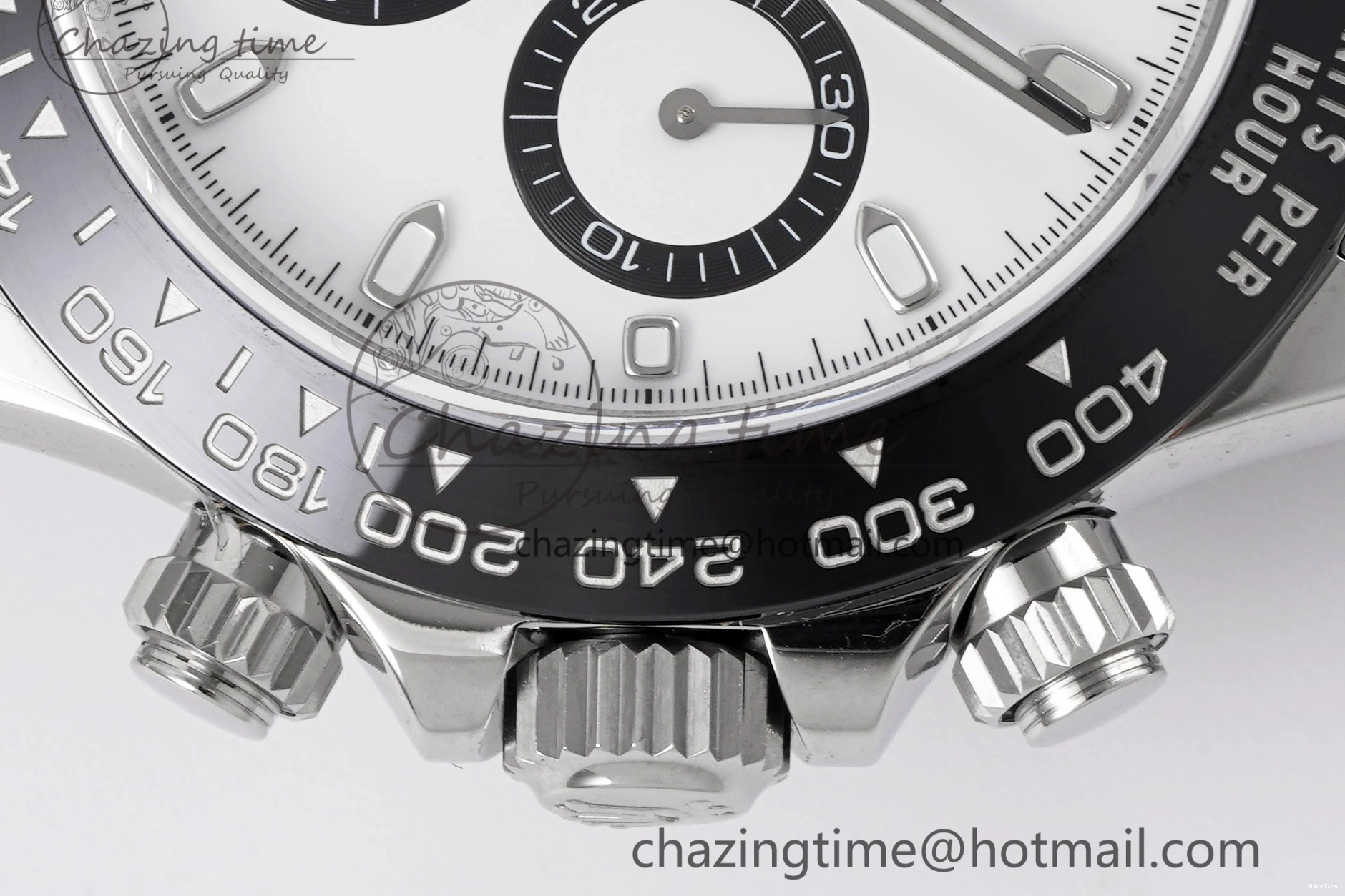 MiroTime 0108 Stretchable Daytona 116500 KING 1:1 Best Edition White Dial on SS Bracelet SH 1911